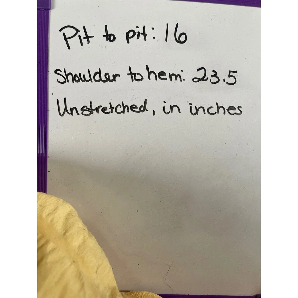 Arizona Jean Company Girls Plaid‎ Button Up Shirt 3/4 Sleeve Size Medium - Picture 6 of 6